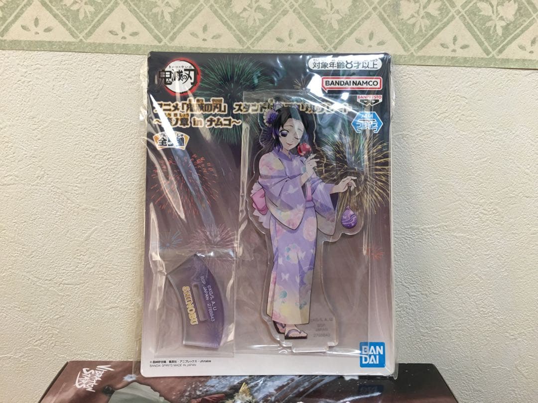 鬼滅の刃 スタンド付きアクリルプレート 漆ノ章inナムコ 胡蝶しのぶ