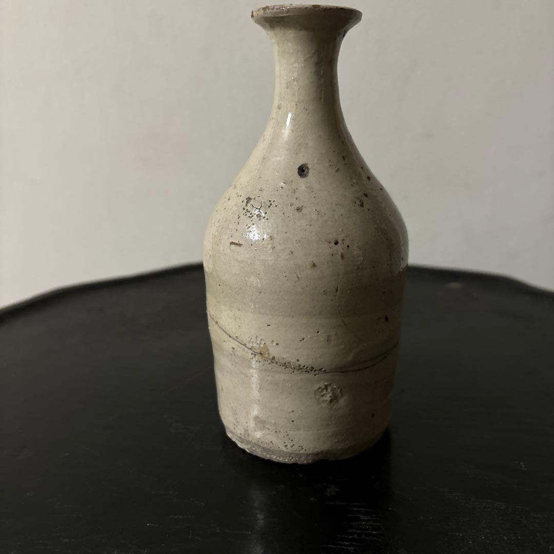 志野織部 徳利 美濃 古瀬戸 桃山 江戸 古美術 酒器 検:李朝 白洲