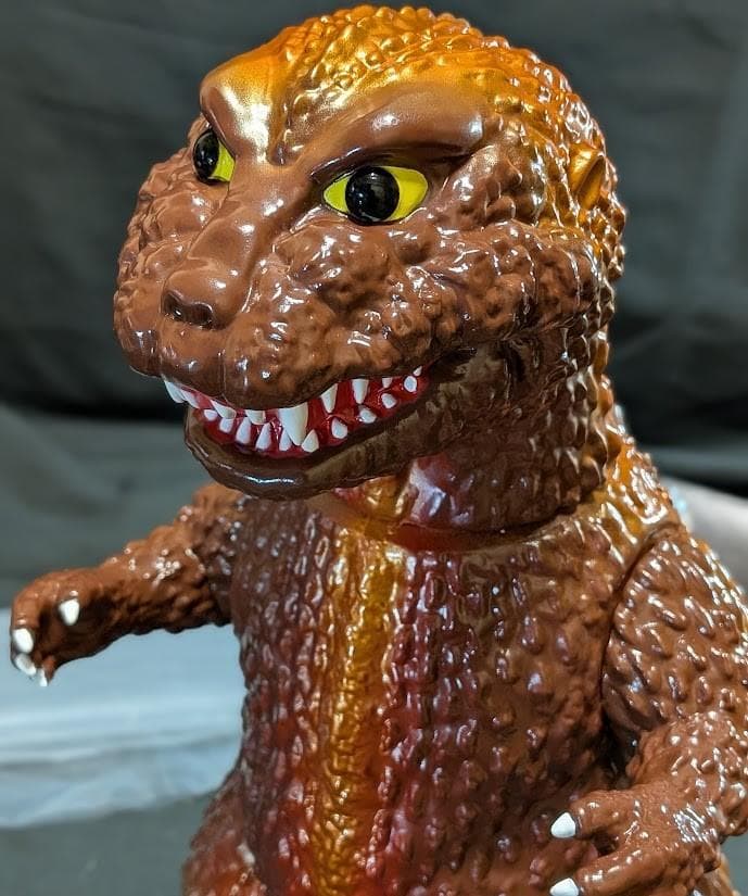 安楽案作ゴジラ1954（メディコムトイ）ギニョール版3期 ソフビフィギュア