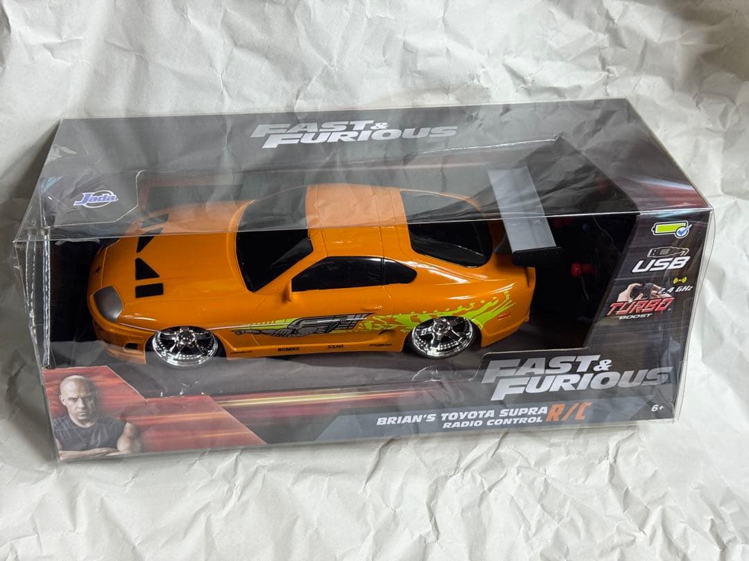 Jada Toys ワイルドスピード 1/16 ブライアン スープラ RCカー