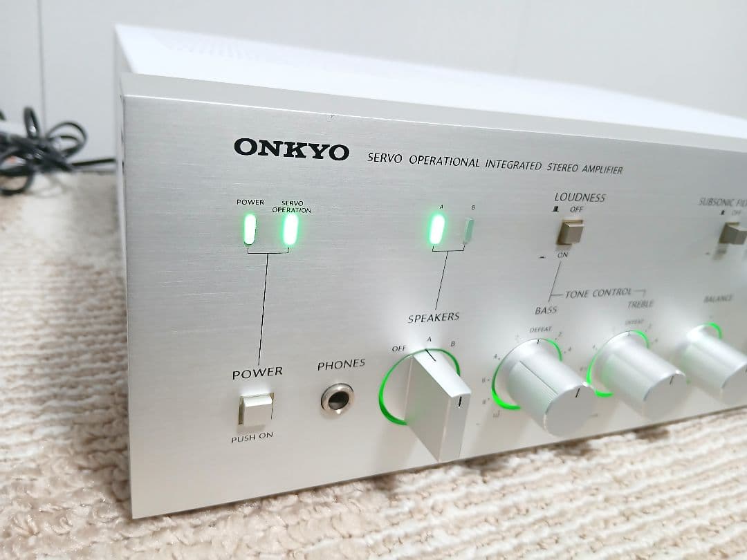 Onkyo A-805　整備済完全動作美品