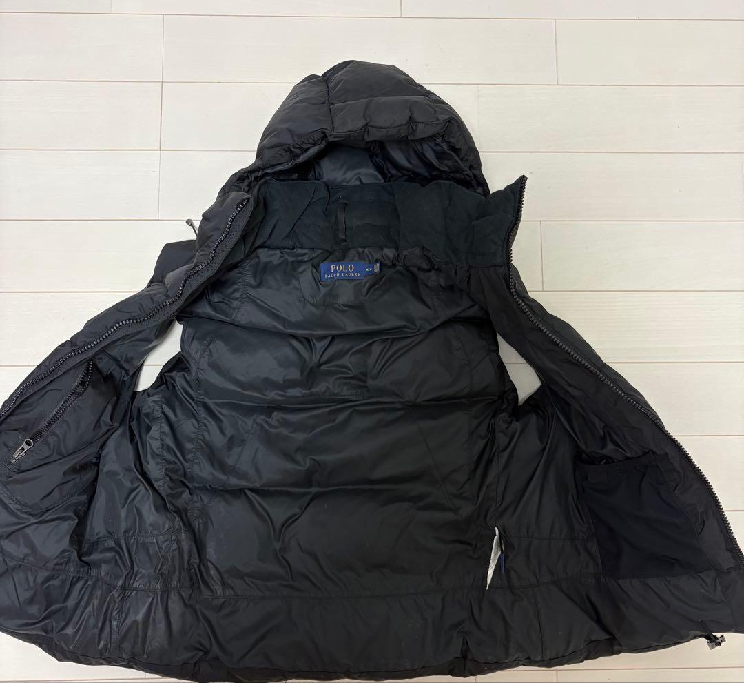 Polo Ralph Lauren フード付きダウンベスト ブラック