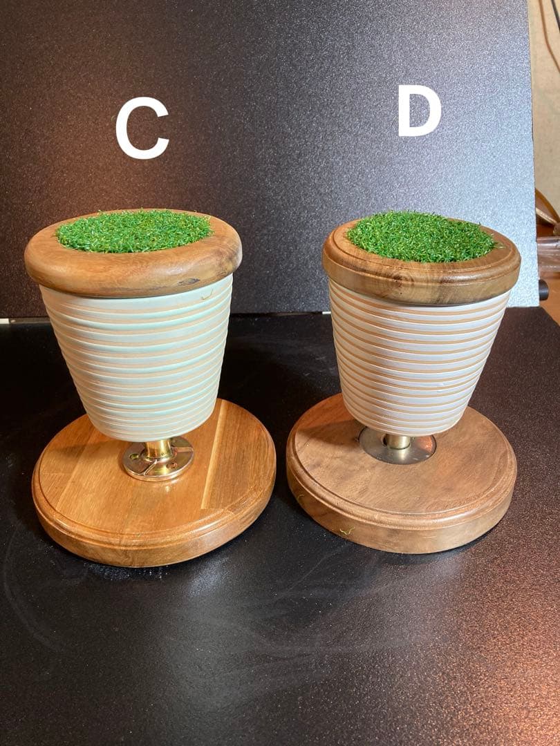 極 小型猛禽（グレー）ブロック、パーチ（卓上用）