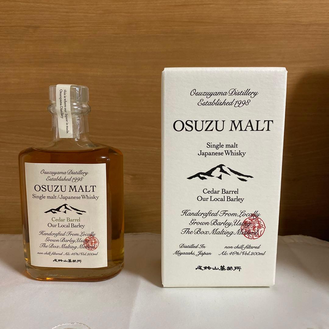 OSUZU MALT Cedar Barrel 尾鈴モルト200ml