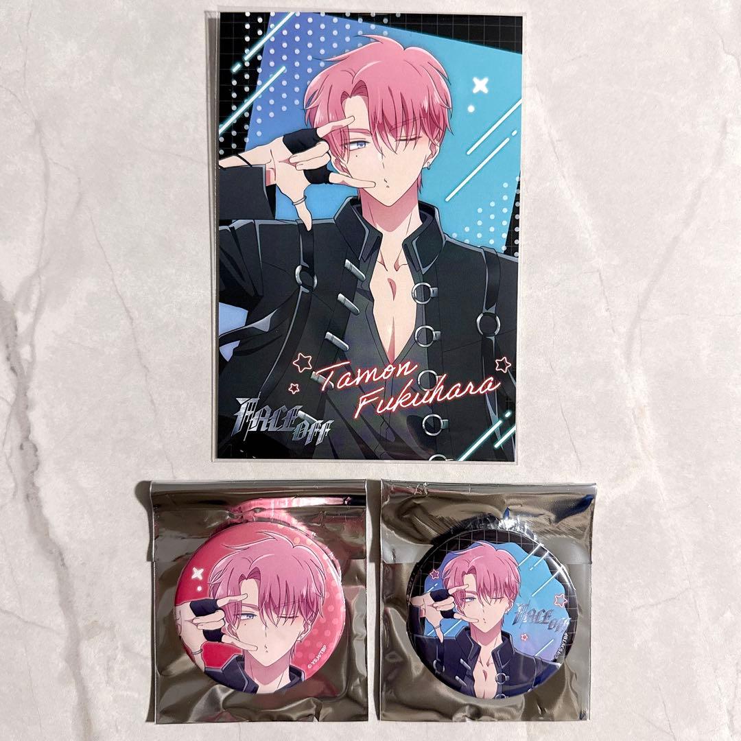 多聞くん今どっち F/ACE OFF ツリービレッジ横浜 缶バッジ 福原多聞