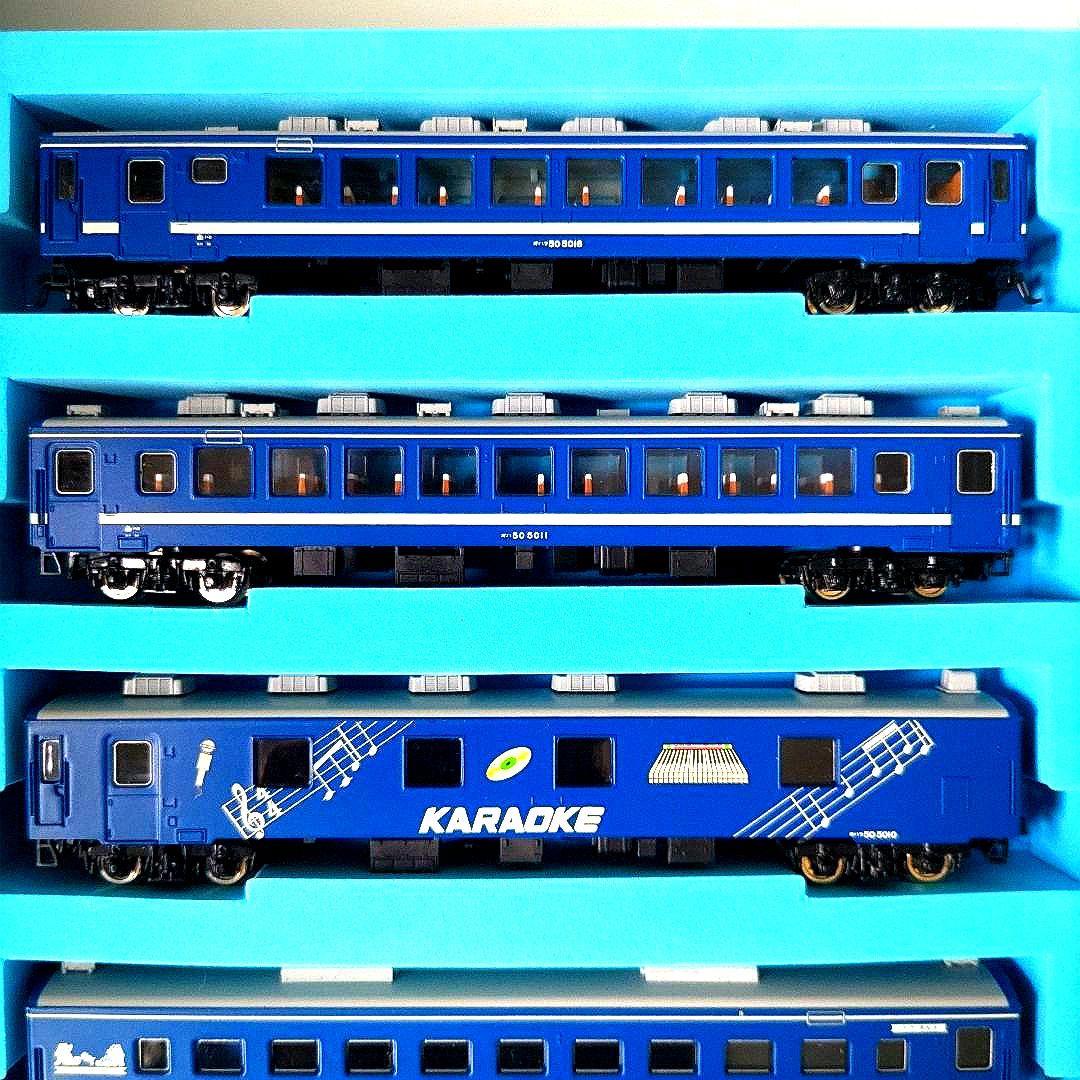 マイクロエース 50系5000番台客車・快速海峡号6両セット レア Nゲージ