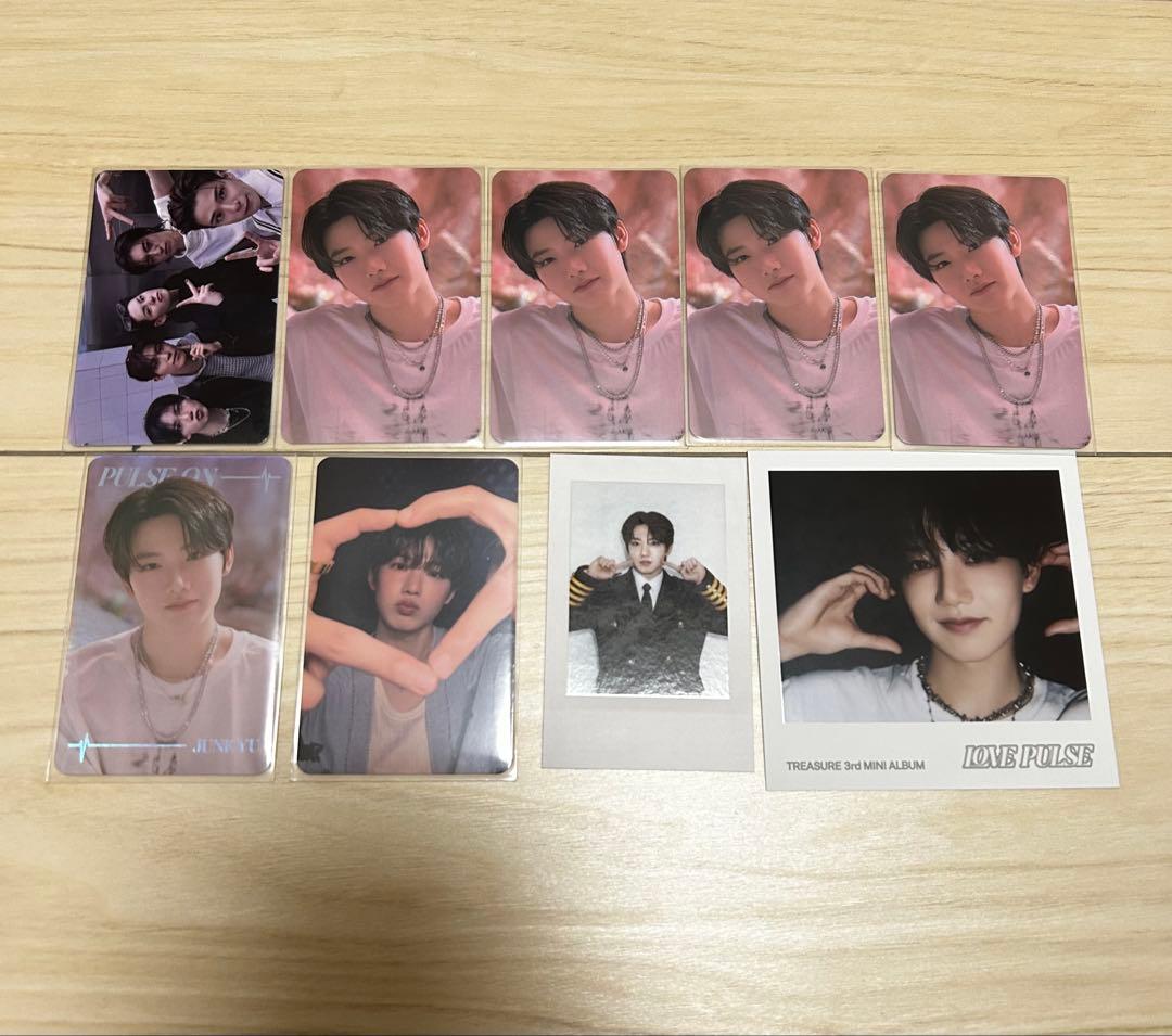 TREASURE ジュンギュ トレカまとめ売り