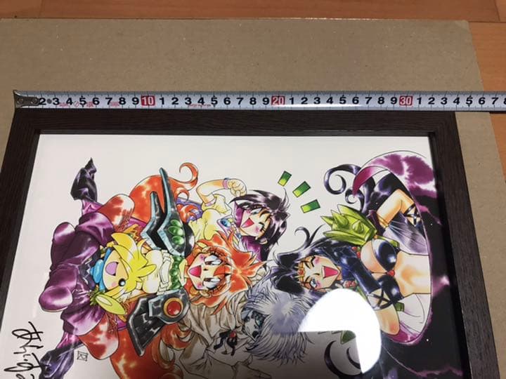 【値下】スレイヤーズ25周年展限定 アートグラフ 専用額付き