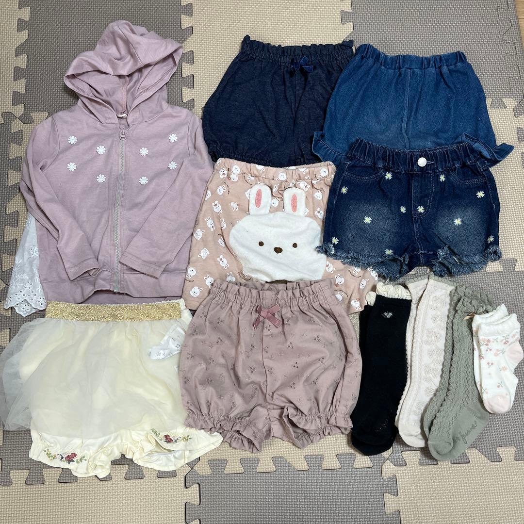 女の子　春夏　まとめ売り　90