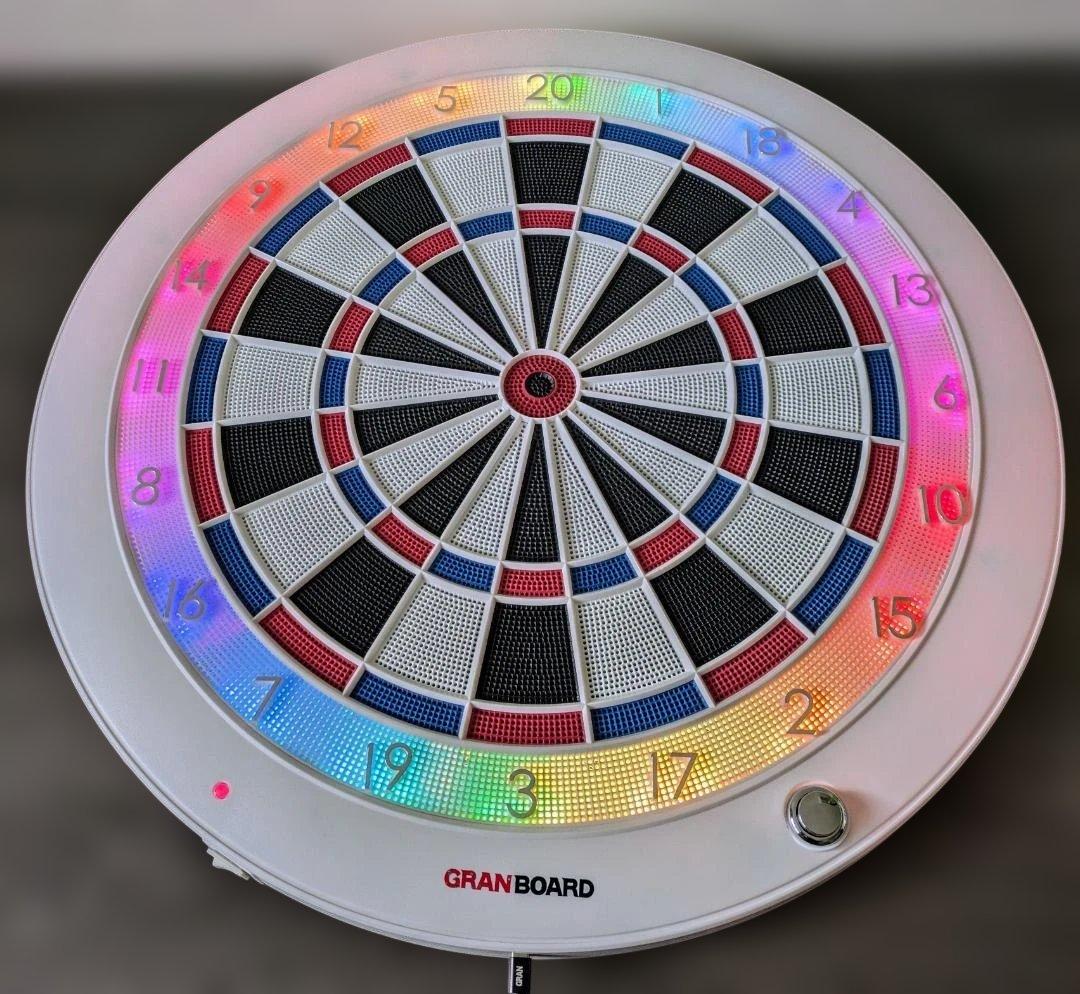 GRAN DARTS グランボード3s ホワイト 電子ダーツボード 動作確認済