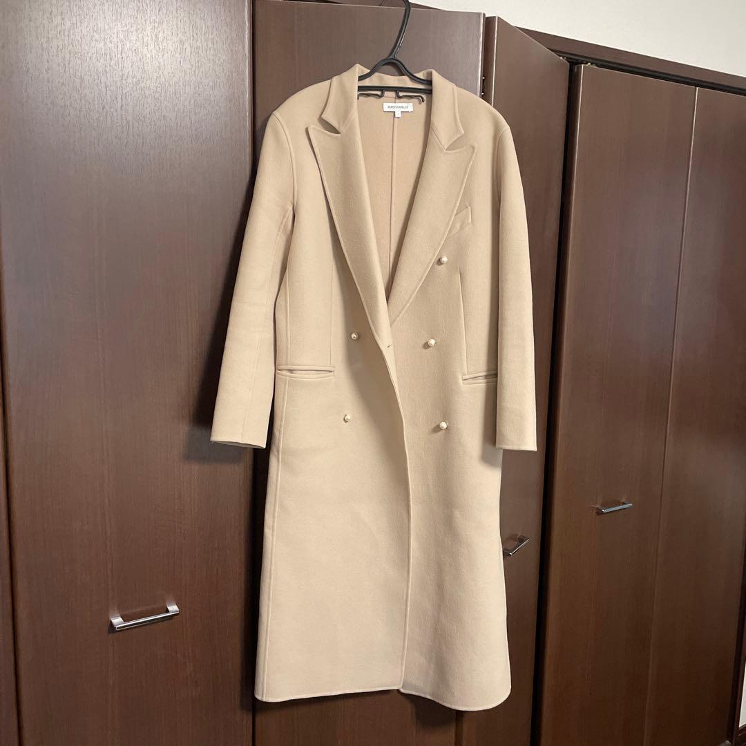 MADISONBLUE パールボタンチェスターコート - メルカリ