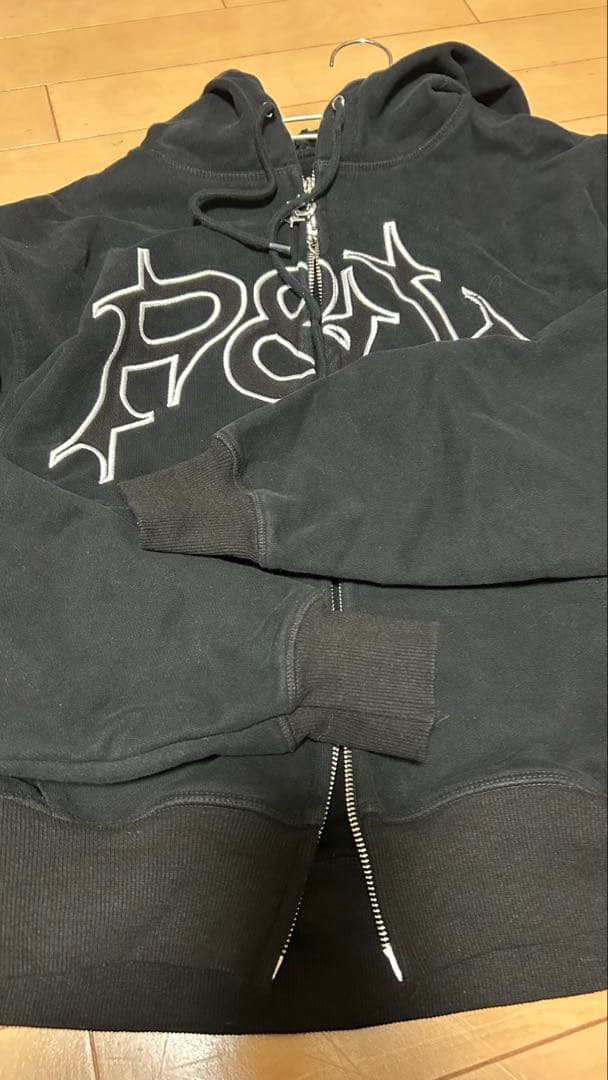 punkandyo 初期黒　ジップパーカー　zip