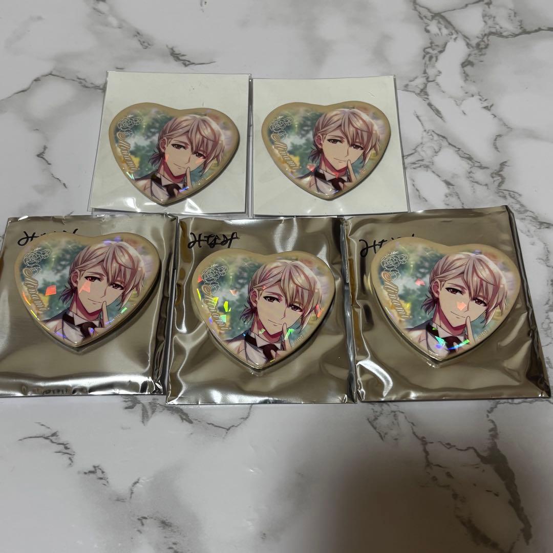 アイドリッシュセブン ハート型缶バッジ マリマリ 巳波棗 - メルカリ