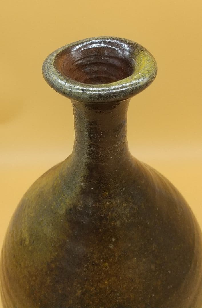 クリアランス 備前焼 見附文雄 花入れ 備前焼見附文雄花入れ