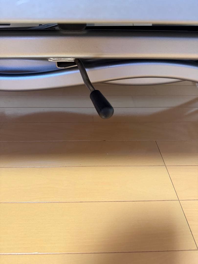 ガス圧昇降式テーブル　幅120cm