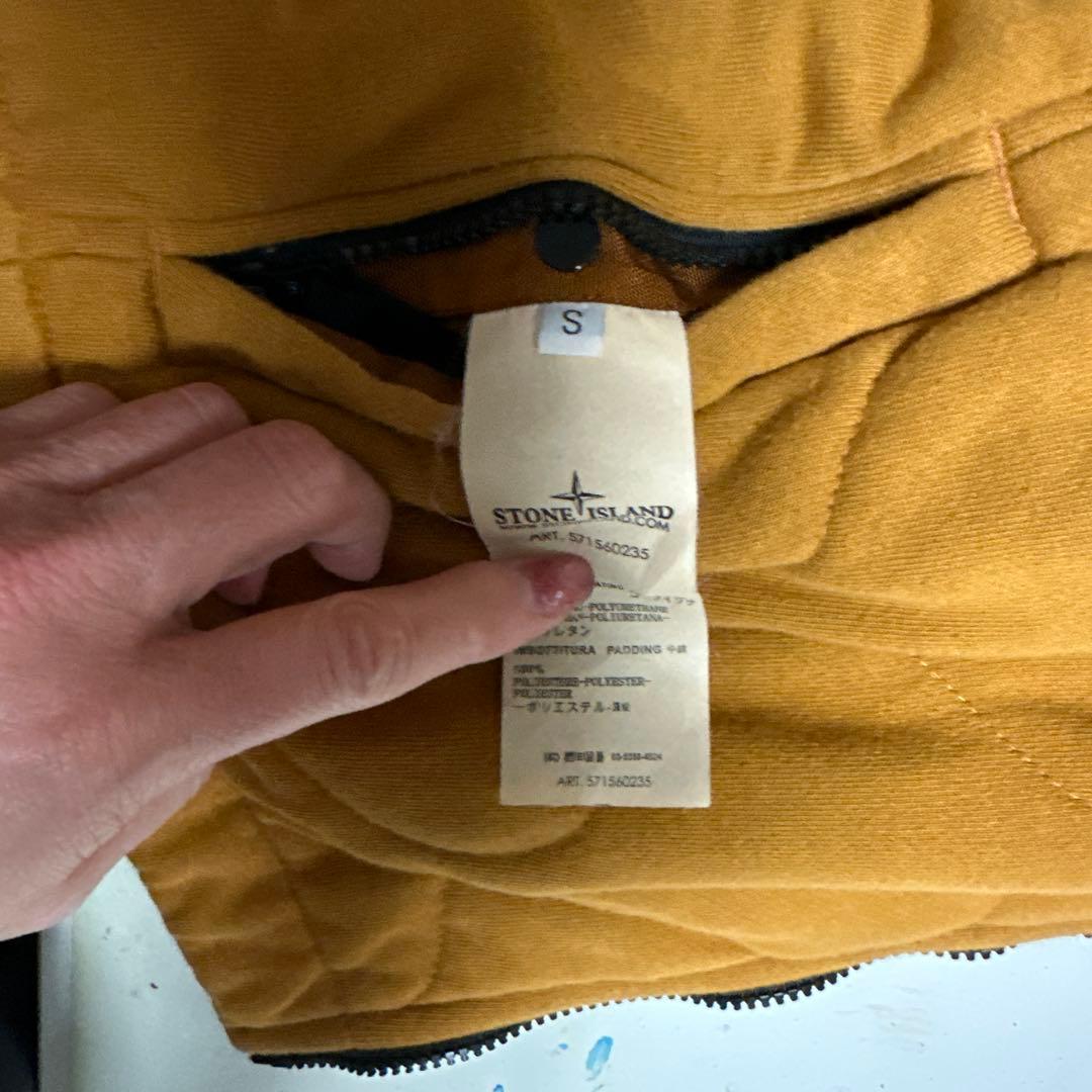 超希少 ストーンアイランド ナイロンメタル キルティング ジャケット