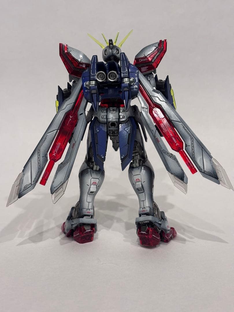 【1/25まで値引き！】RGゴッドガンダム+風雲再起セット全塗装完成品