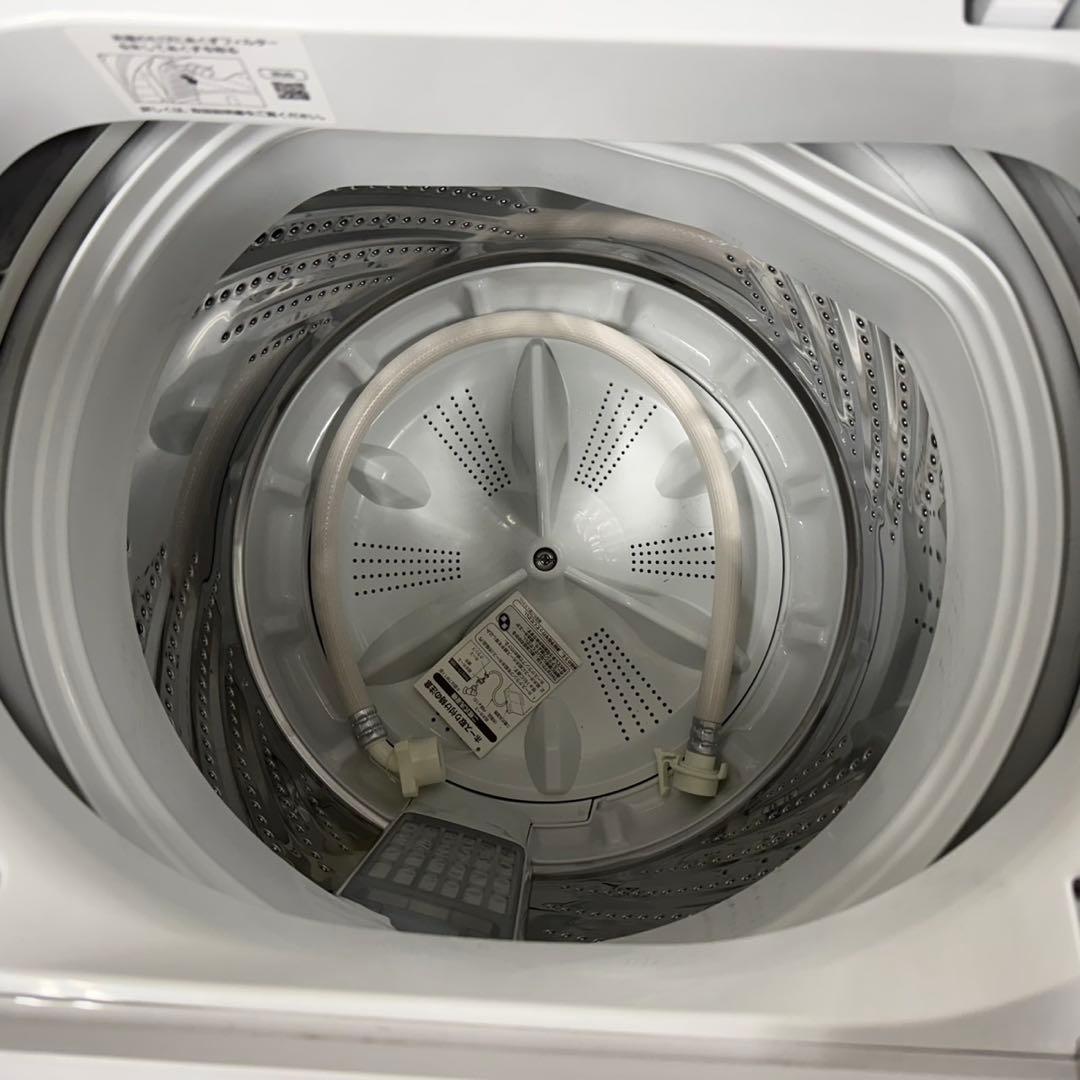 190 洗濯機 一人暮らし 半年保証 2024年製 極美品 超最新 冷蔵庫も