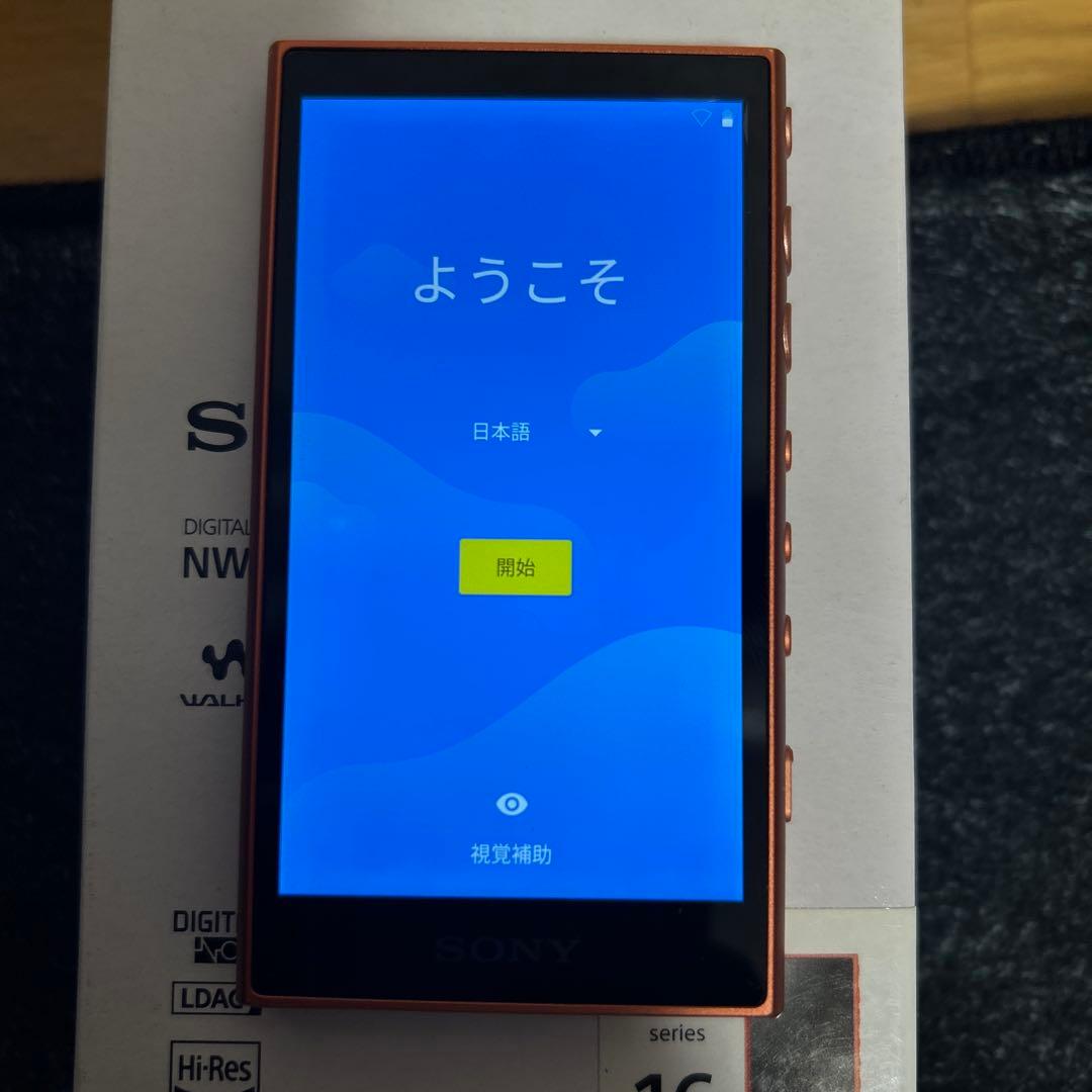 SONY NW-A105 WALKMANオレンジ16G - メルカリ