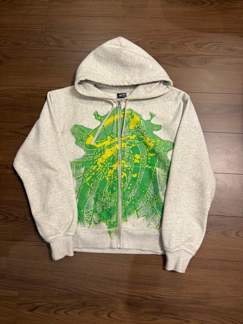 STUSSY 23FW Web Zip Hoodie ジップパーカー