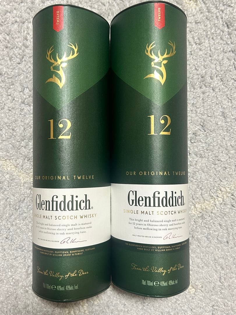 グレンフィディック 12年 700ml 2本セット - メルカリ