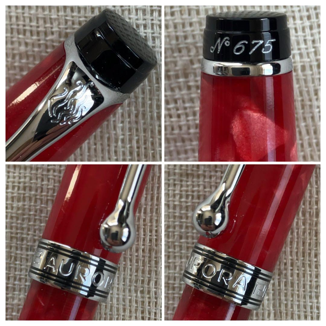 AURORA・AUREA MINIMA・FUOCO・ボールペン・イタリア製・限定 AURORA