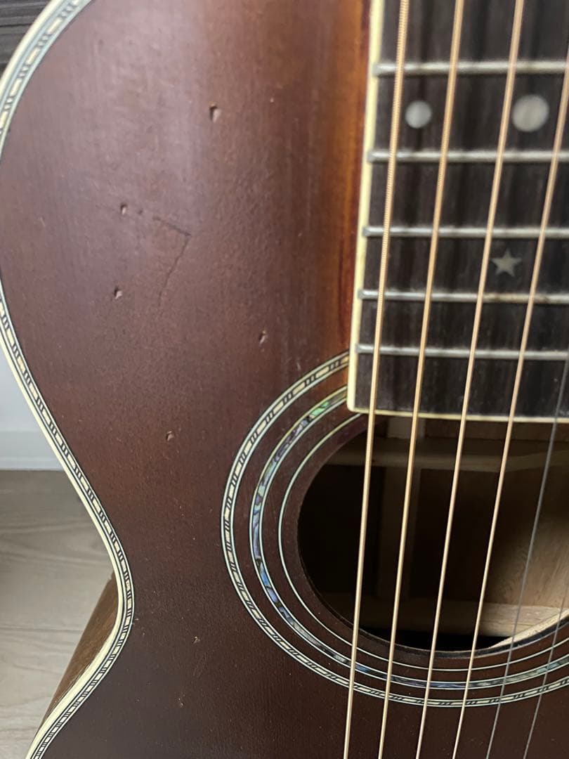 Washburn アコースティックギター ハードケース付き つるの剛士サイン入り