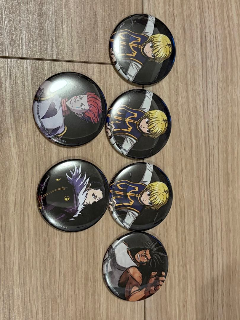 HUNTER×HUNTER ジャンプフェスタ2026 特典缶バッチセット - メルカリ