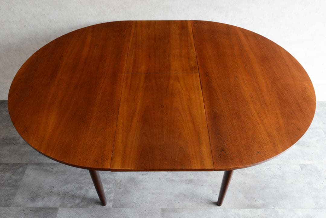 G-PLAN ヴィンテージ ラウンド ダイニングテーブル コンパクト 伸縮式