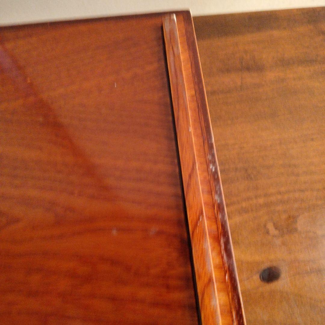 会津塗 木製光沢仕上げ重箱 﨔木地