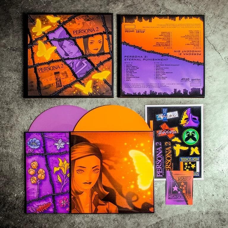 海外限定 ペルソナ1+2 オリジナルサンドトラック LPボックスセット