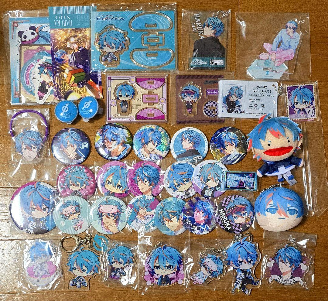 アルゴナビス 二条遥 まとめ売り ぱぺごなびす おまんじゅう 缶バッジ