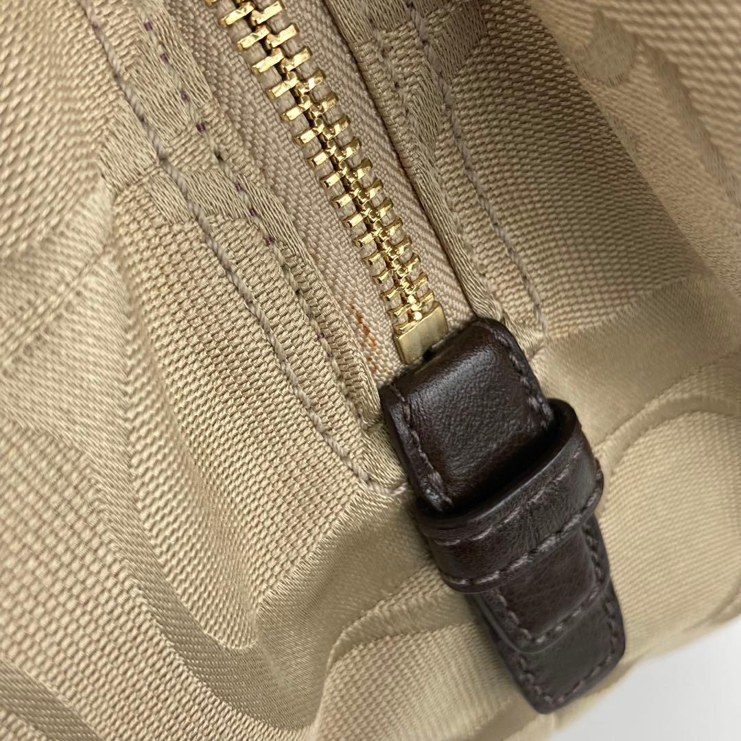 COACH コーチ シグネチャー 18762 ハンドバッグ 肩掛け 美品