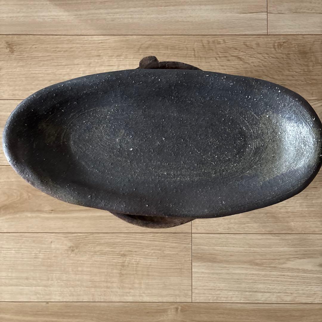 常滑焼 沢田宗山 透籠花瓶 23cm 明治～昭和初期