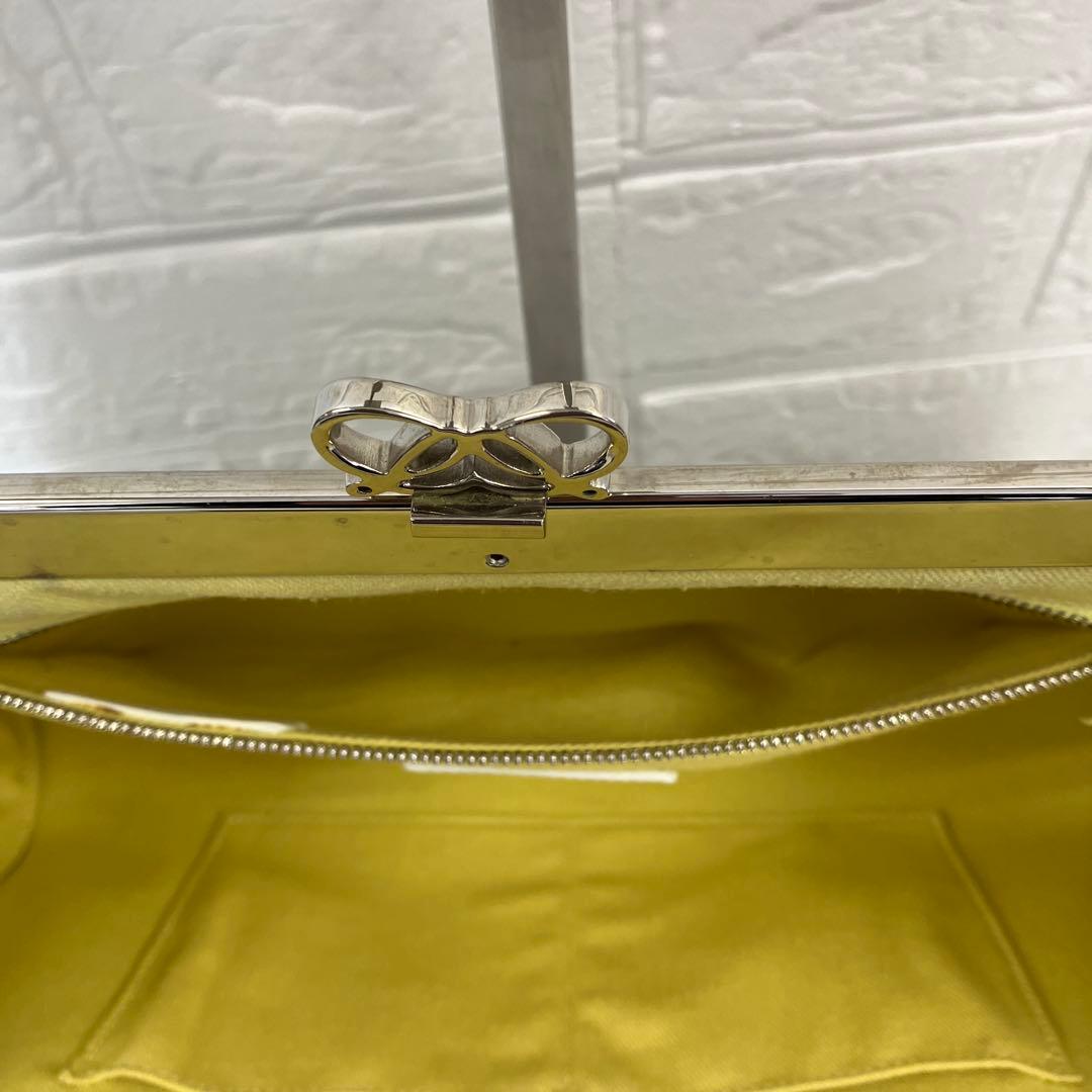 LOEWE　 ロエベ　ハンドバッグ　バタフライがま口　スタッズ　946