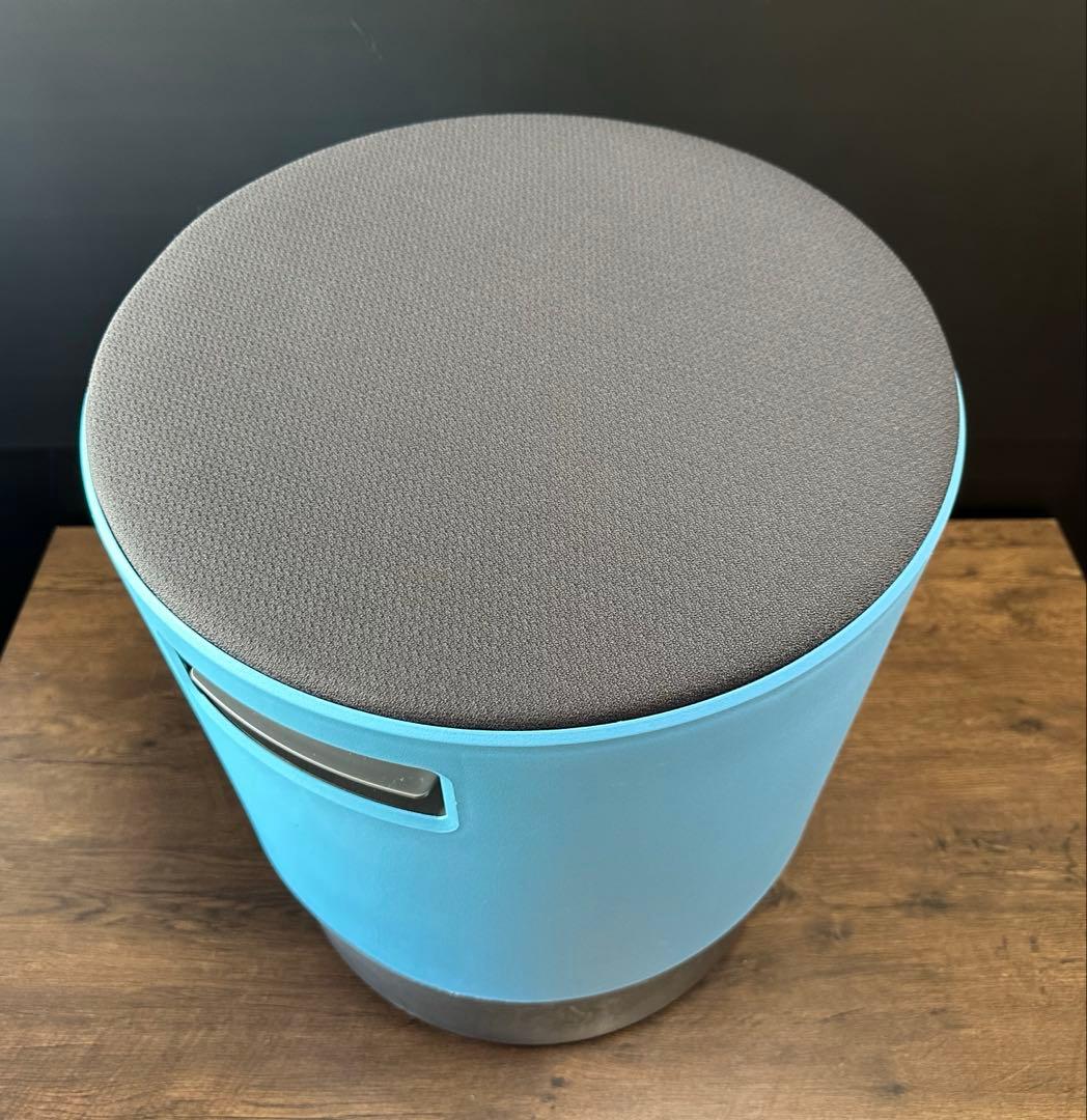 Steelcase 昇降スツール Turnstone Buoy ブルー