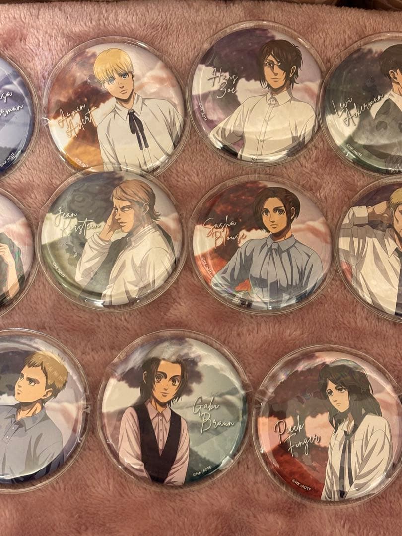 ATTACK FES 缶バッジ コンプ 17個