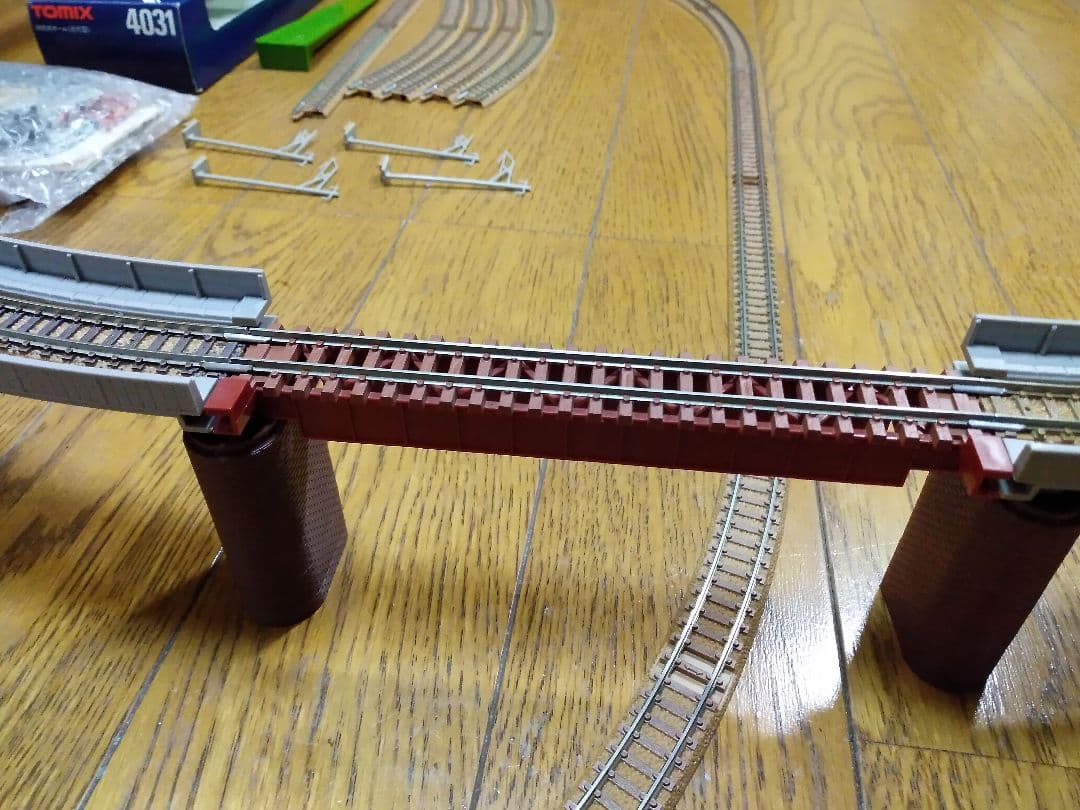 Nゲージ.TOMiX.高架レイアウト一式、価格見直し、限界、最終