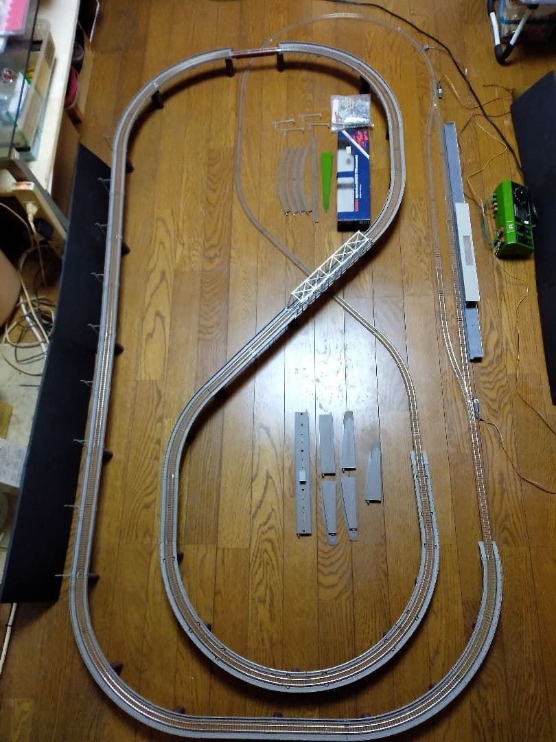 Nゲージ.TOMiX.高架レイアウト一式、価格見直し、限界、最終