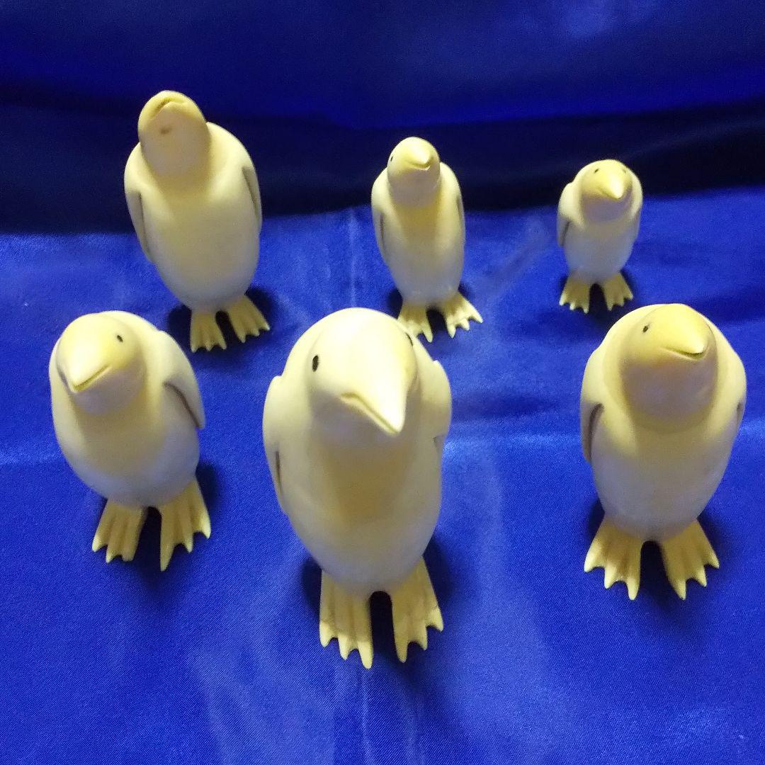 マッコウクジラの歯 ペンギンの置物 マッコウクジラの歯 ペンギン置物