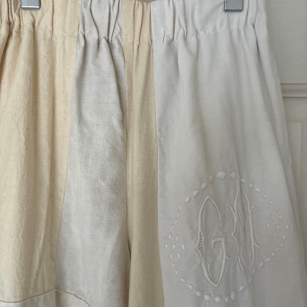 パッチワーク刺繍パンツ