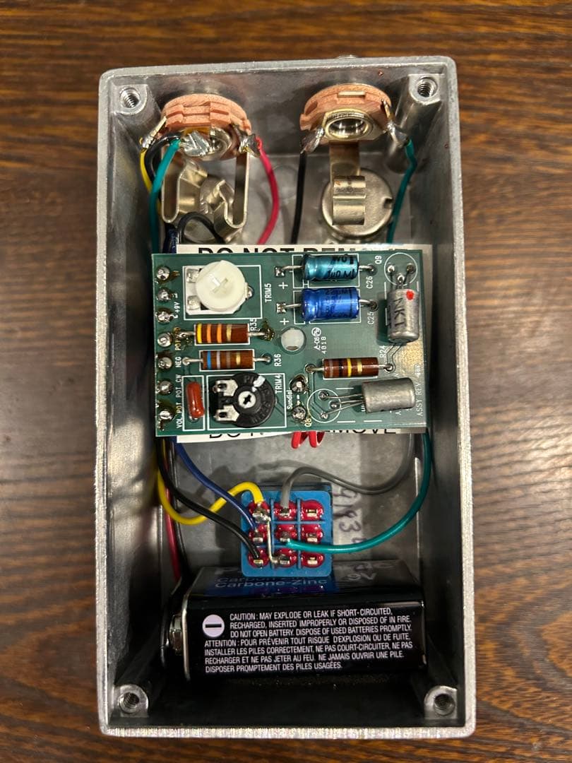 ギター Analogman Sun Face NKT 275 Red Dot Fuzz