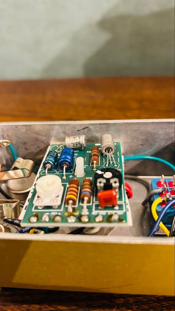 ギター Analogman Sun Face NKT 275 Red Dot Fuzz