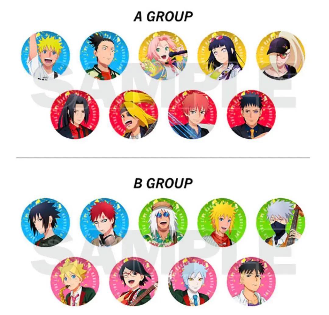 NARUTO - ナルト - THE LIVE 缶バッジ おまけ付き