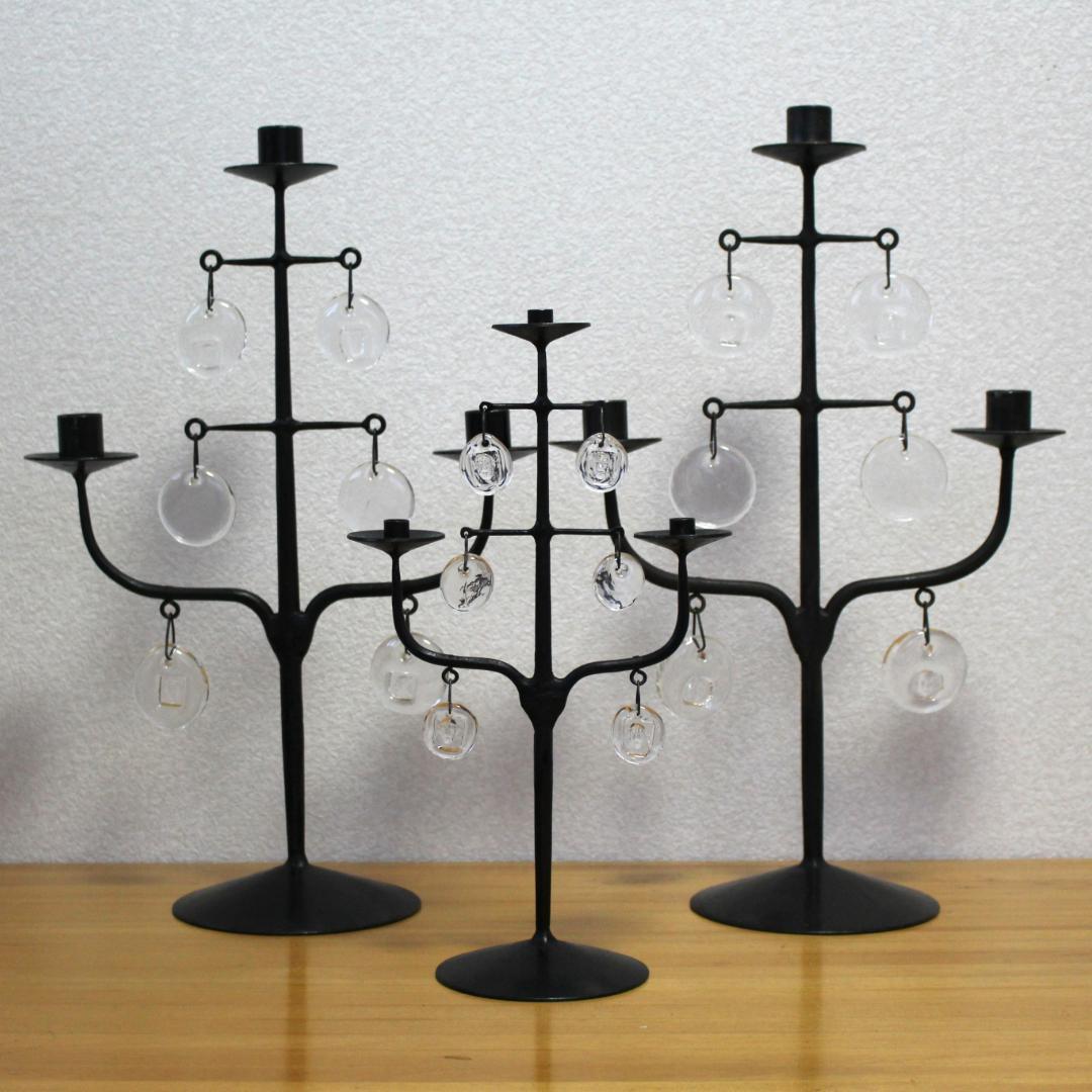 大型・刻印】Erik Hoglund エリックホグラン キャンドルスタンド06