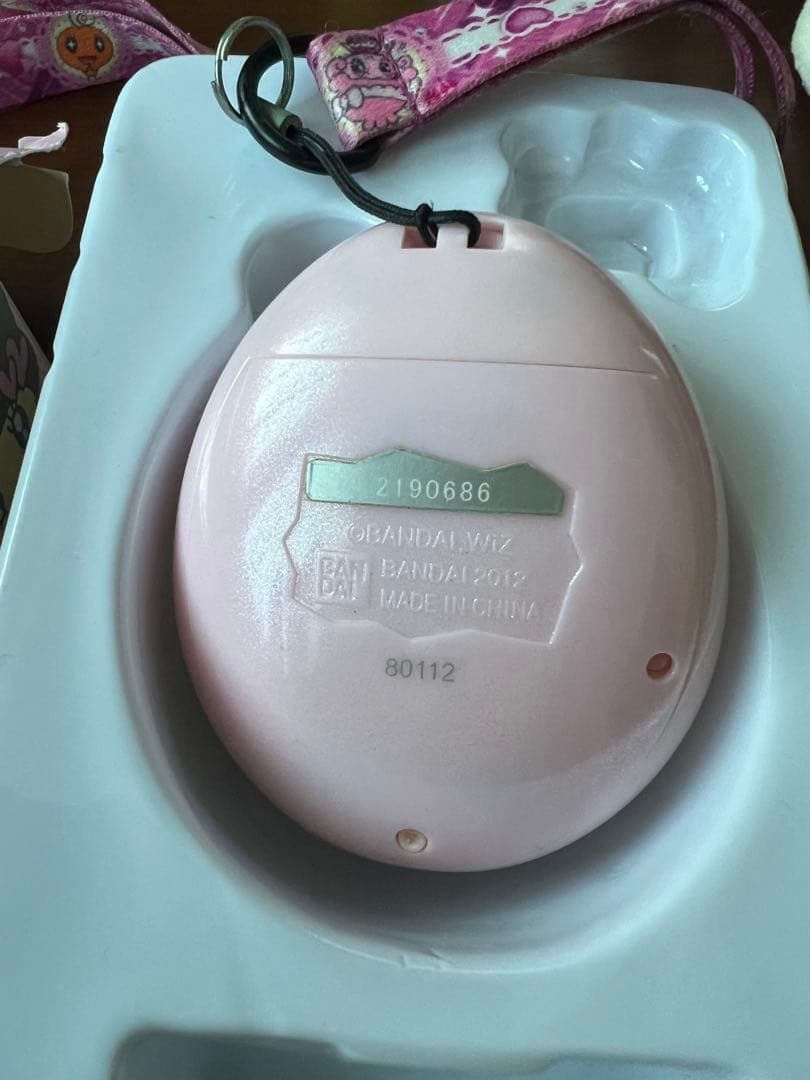 たまごっちピースピンク ストラップ付き 電池交換済み 2025年最新