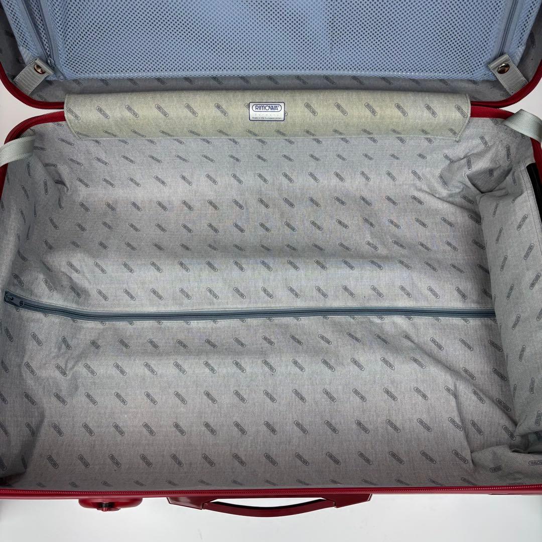 リモワ サルサ 82L キャリー スーツケース マット加工 レッド 2輪 大