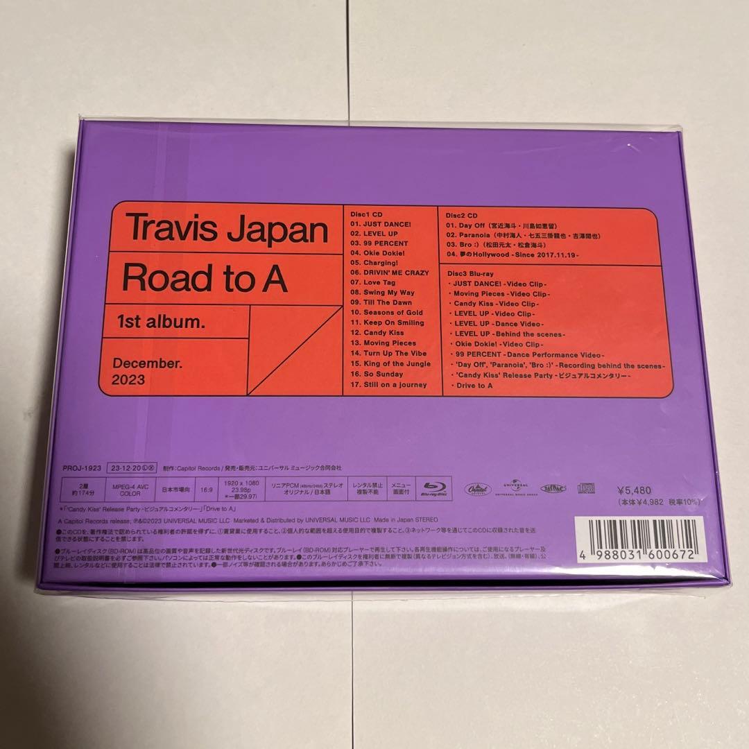 Travis Japan Road to A FC盤Blu-ray ポーチ付