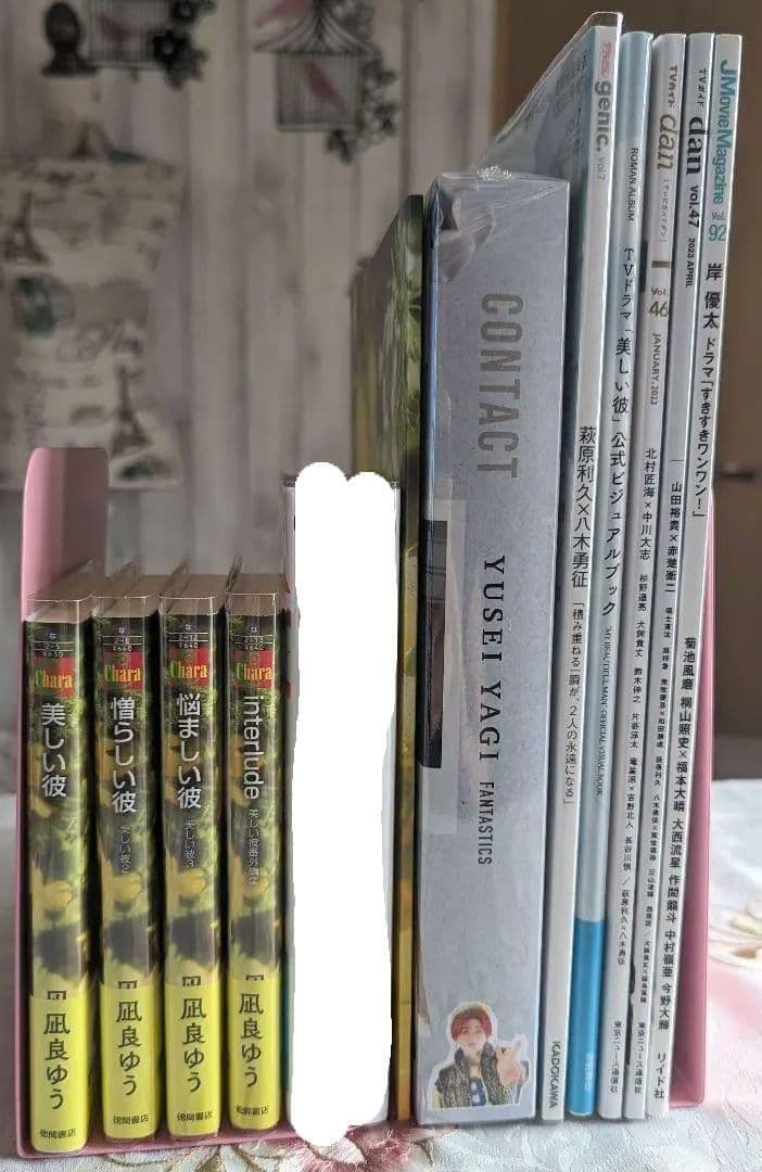 美しい彼セット 小説劇場版帯 入場特典 7net写真集 genic. ドラマCD