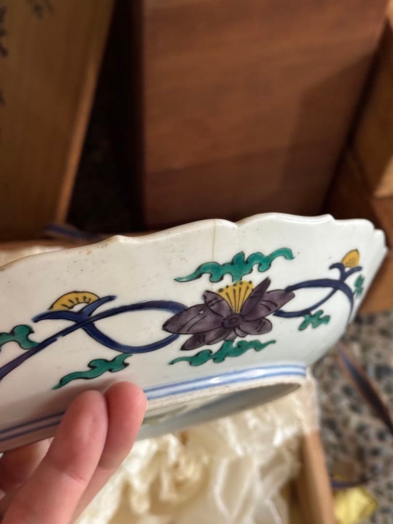 リサイクルFORT‼️BLACKフライデー①‼️買取直送便①‼️青手で古九谷産